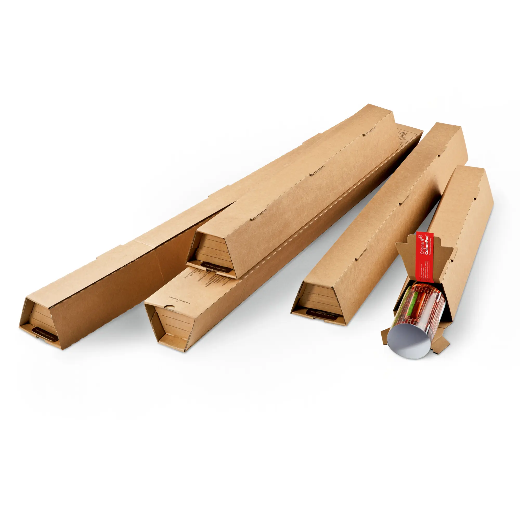 Trapezversandbox 430x105/55x75 mm