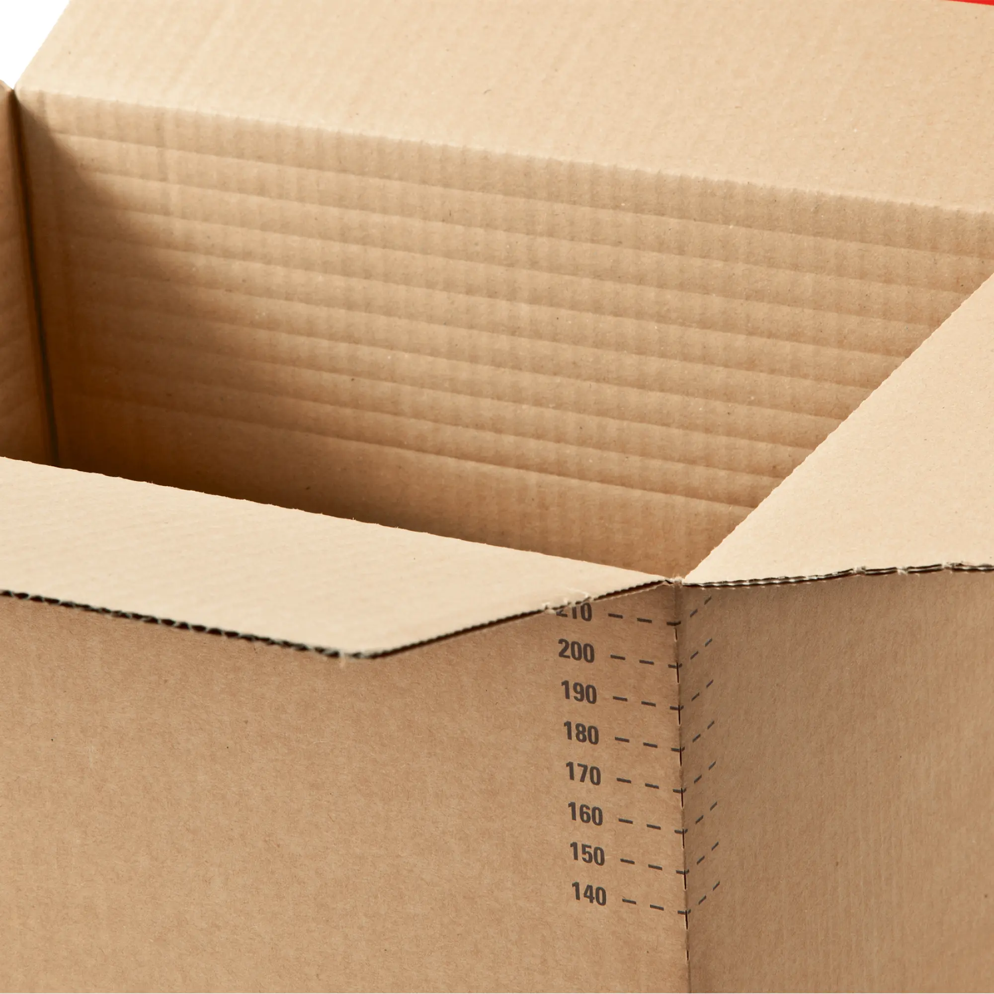 Blitzbodenkarton höhenvariabel 304x215x130-220 mm