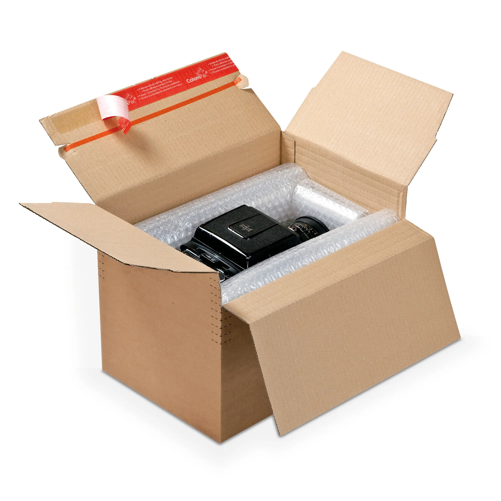 Blitzbodenkarton höhenvariabel 304x215x130-220 mm