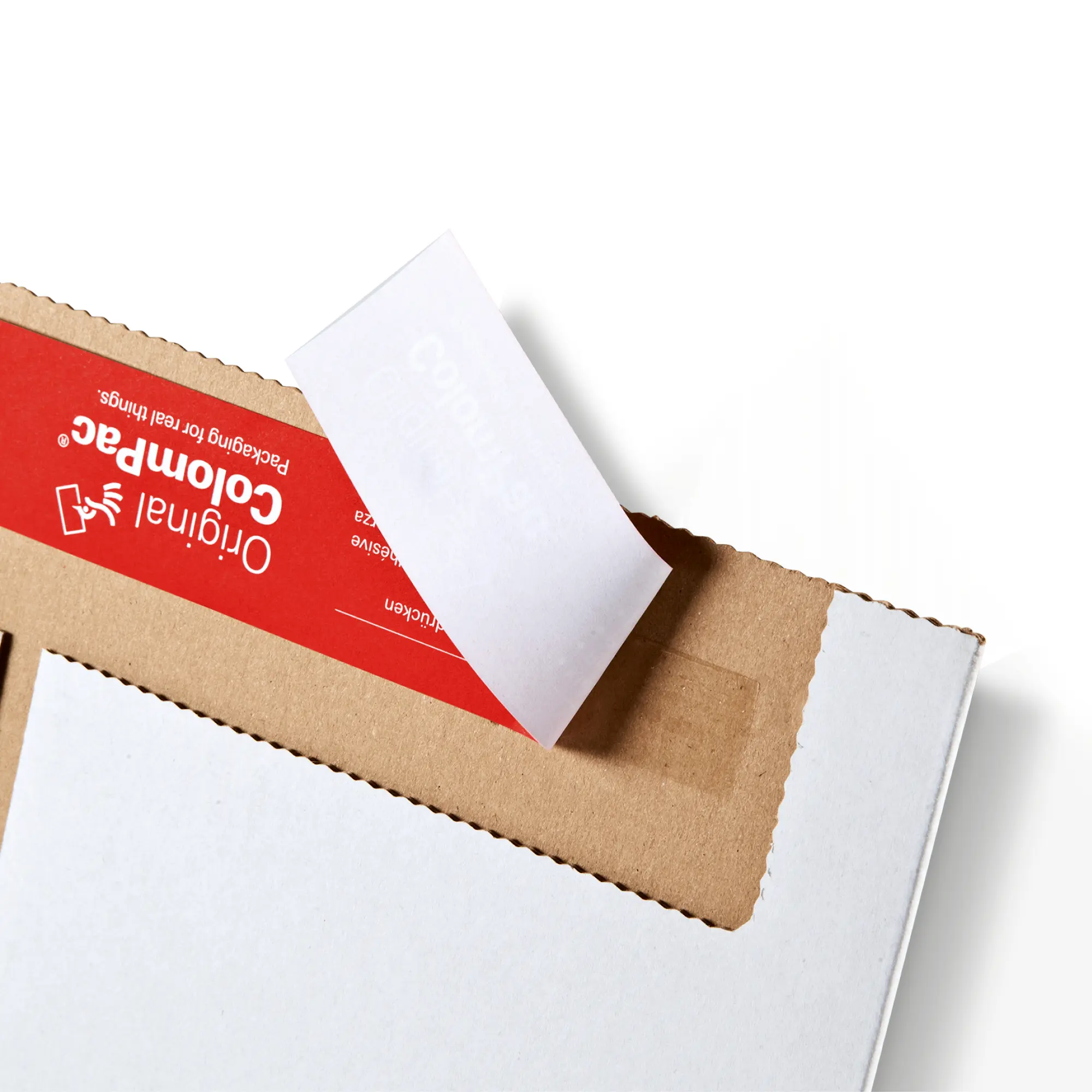 Buchverpackung weiß 350x260x-70 mm