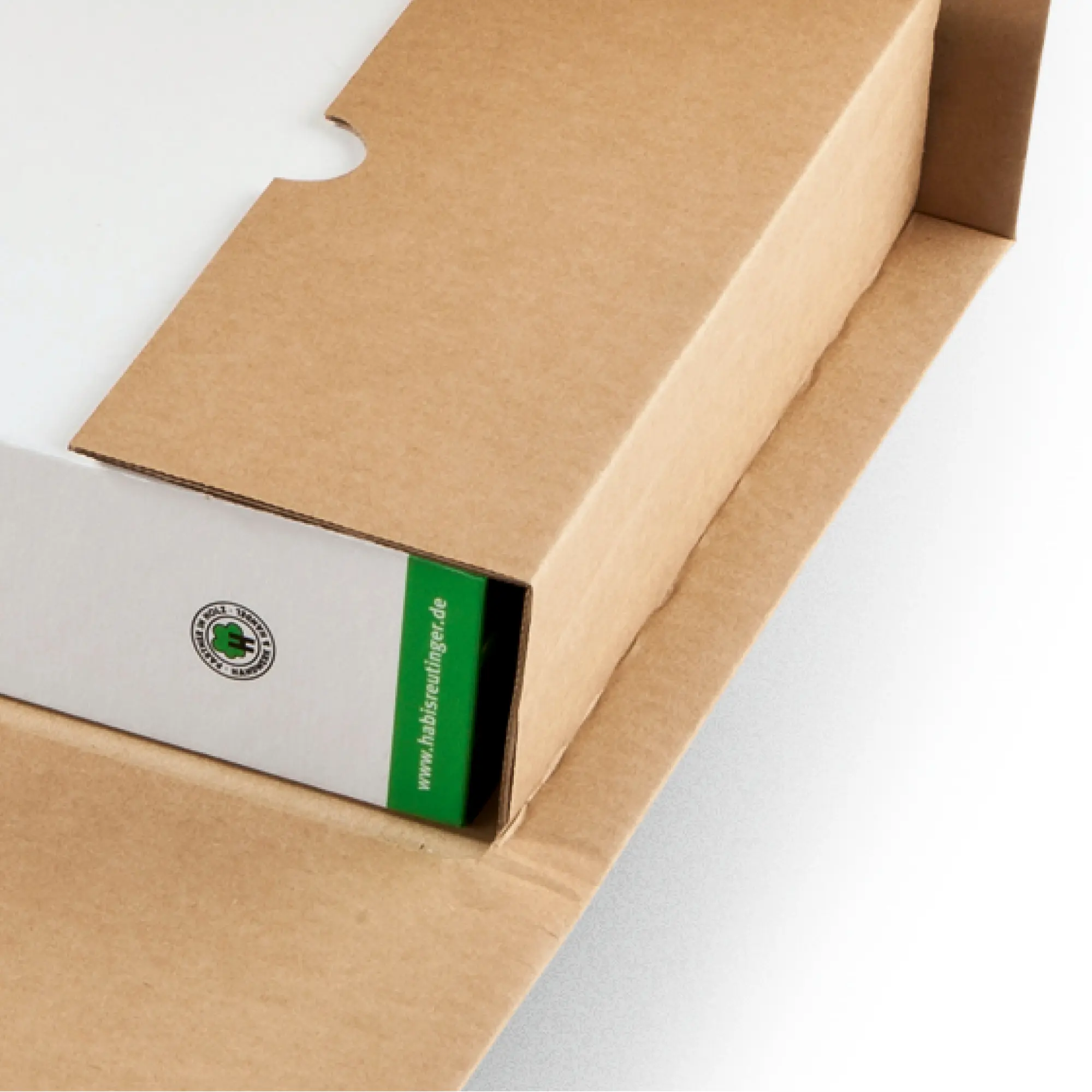 Buchverpackung aus Wellpappe 305x230x-92 mm