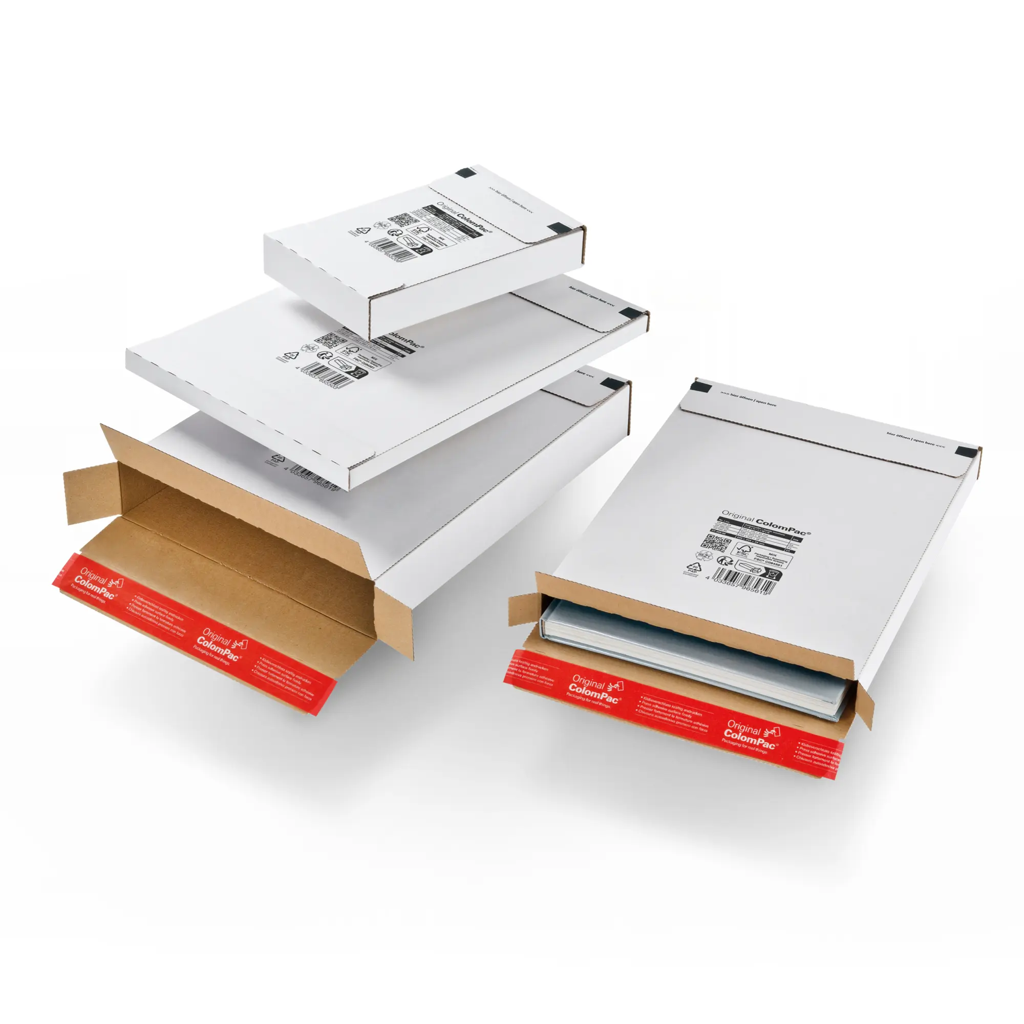 Versandtasche aus Wellpappe 244x332x69 mm