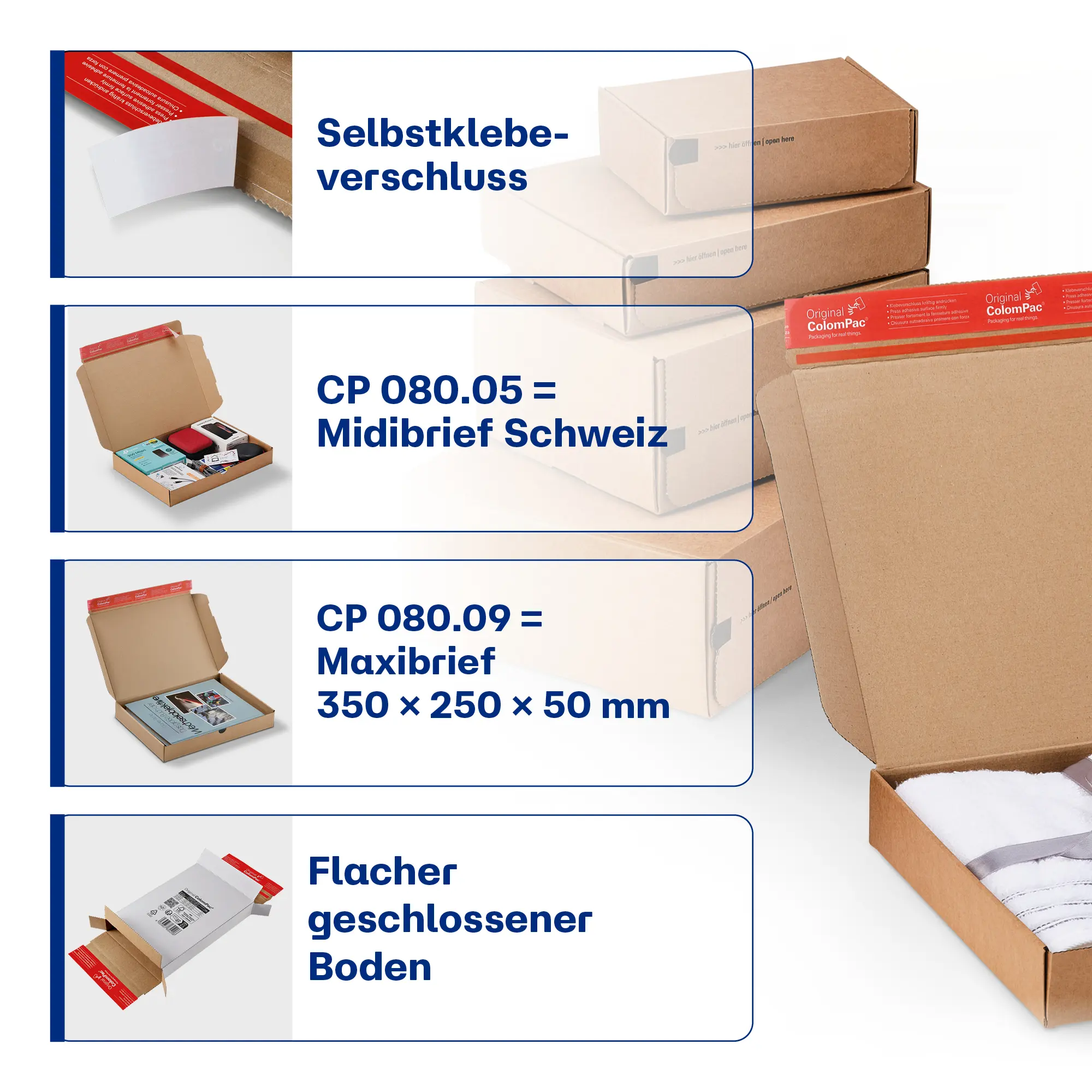 E-Commerce Modulbox 192x155x43 mm