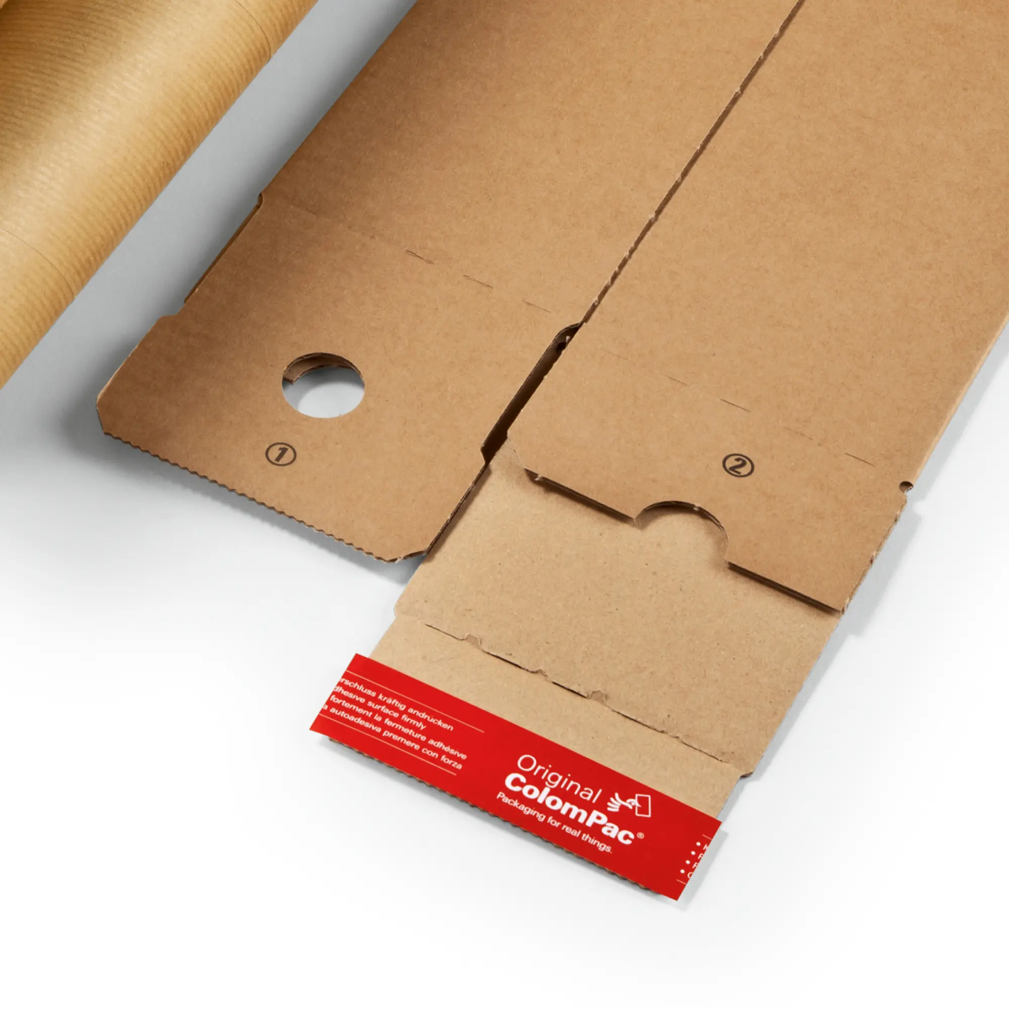 Trapezversandbox 430x105/55x75 mm