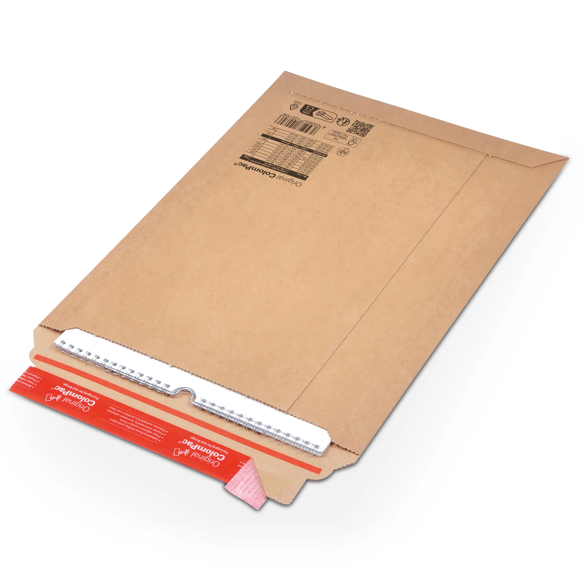 Versandtasche aus Wellpappe 290x400x-50 mm