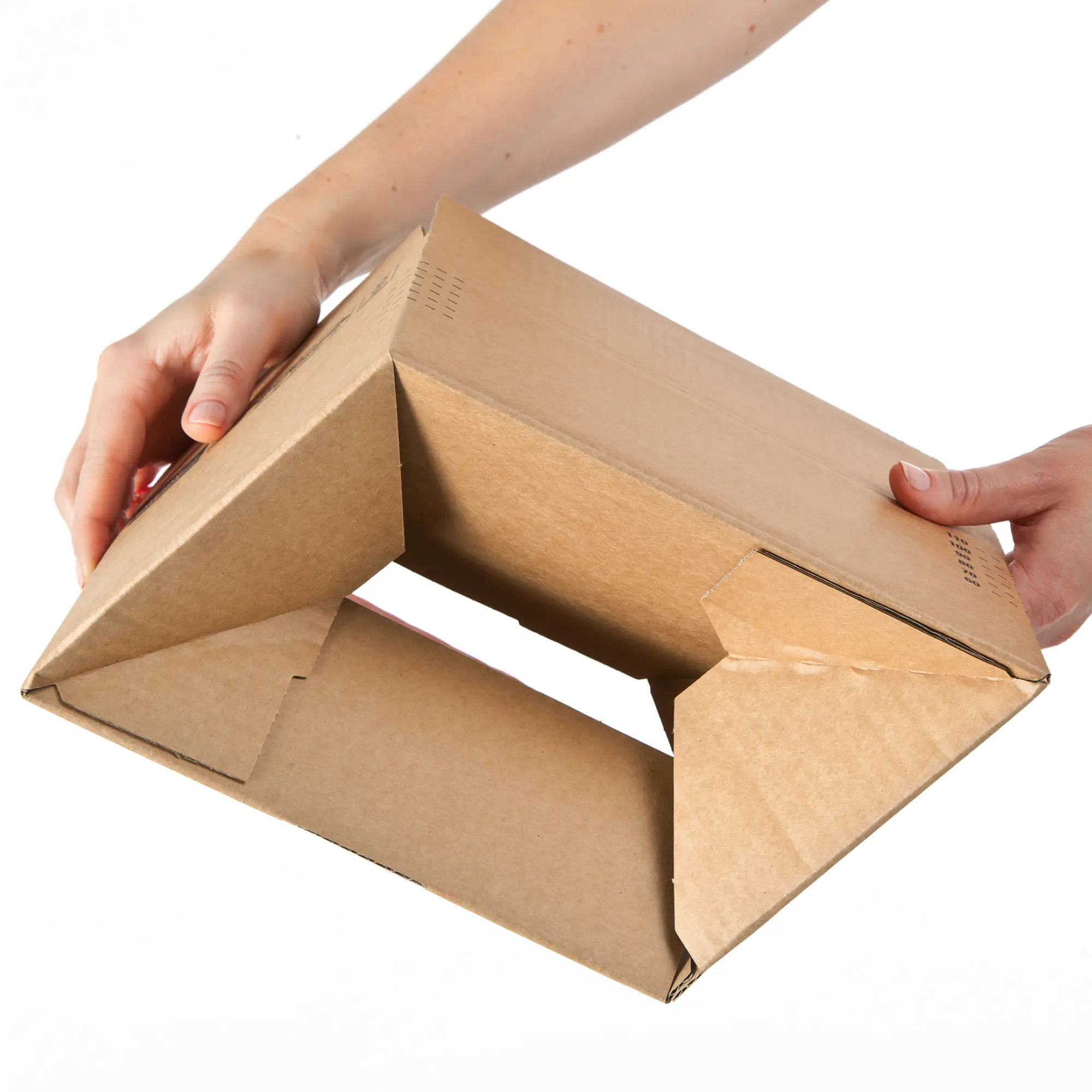 Automatikboden-Karton Doppelwellig 285x192x185 mm