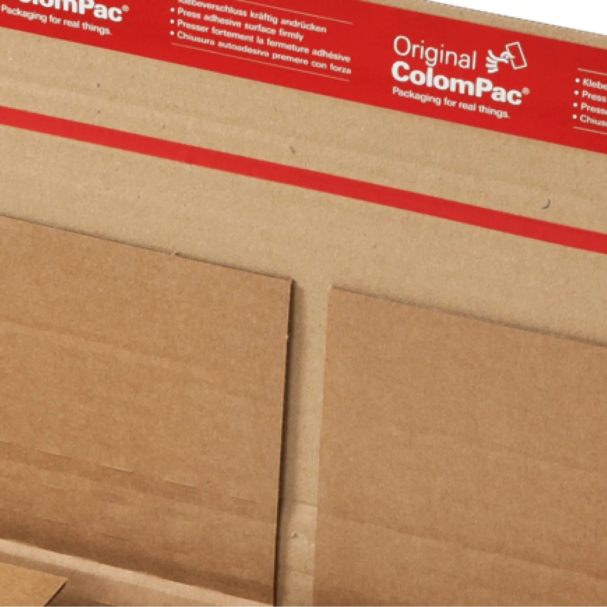 Buchverpackung aus Wellpappe 250x190x-85 mm