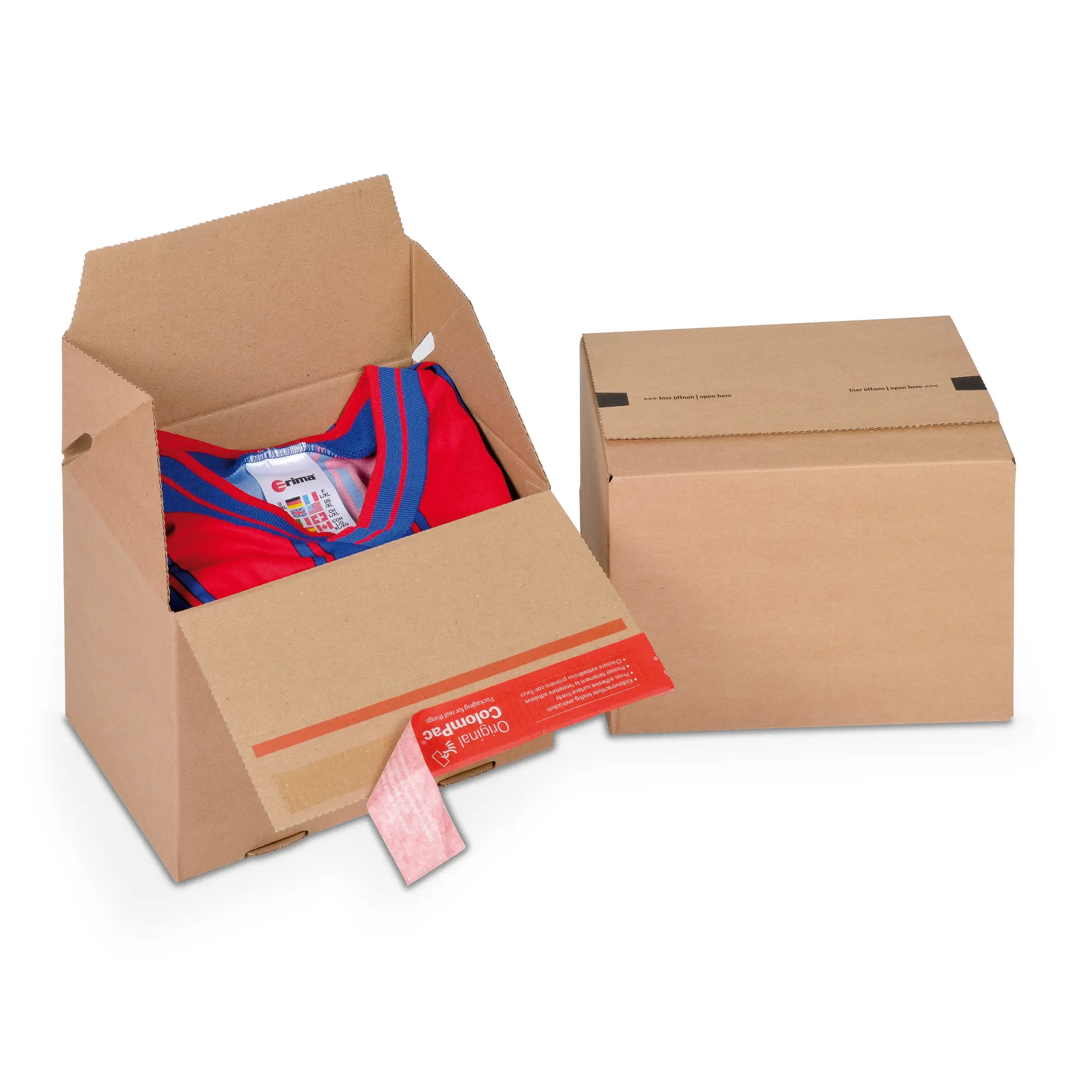 Blitzbodenkarton aus Wellpappe 195x145x140 mm