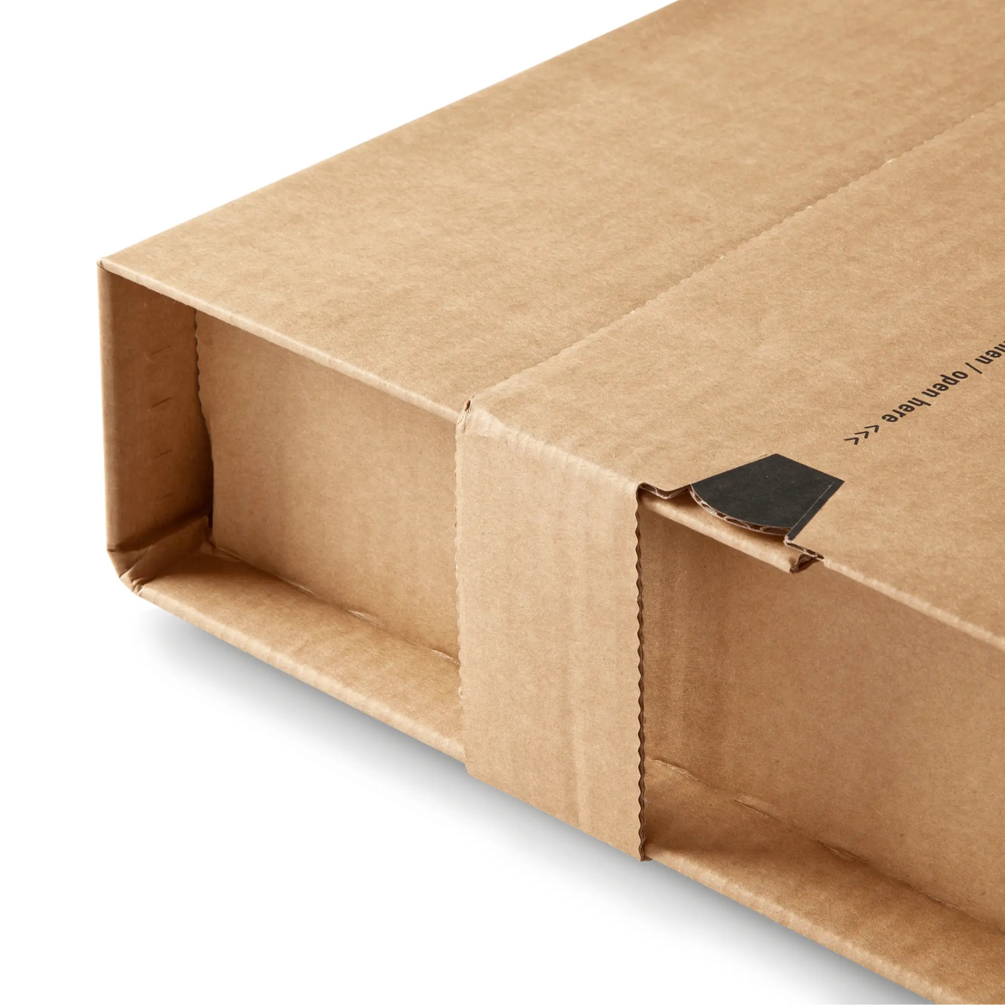 Buchverpackung aus Wellpappe 322x292x35-80 mm