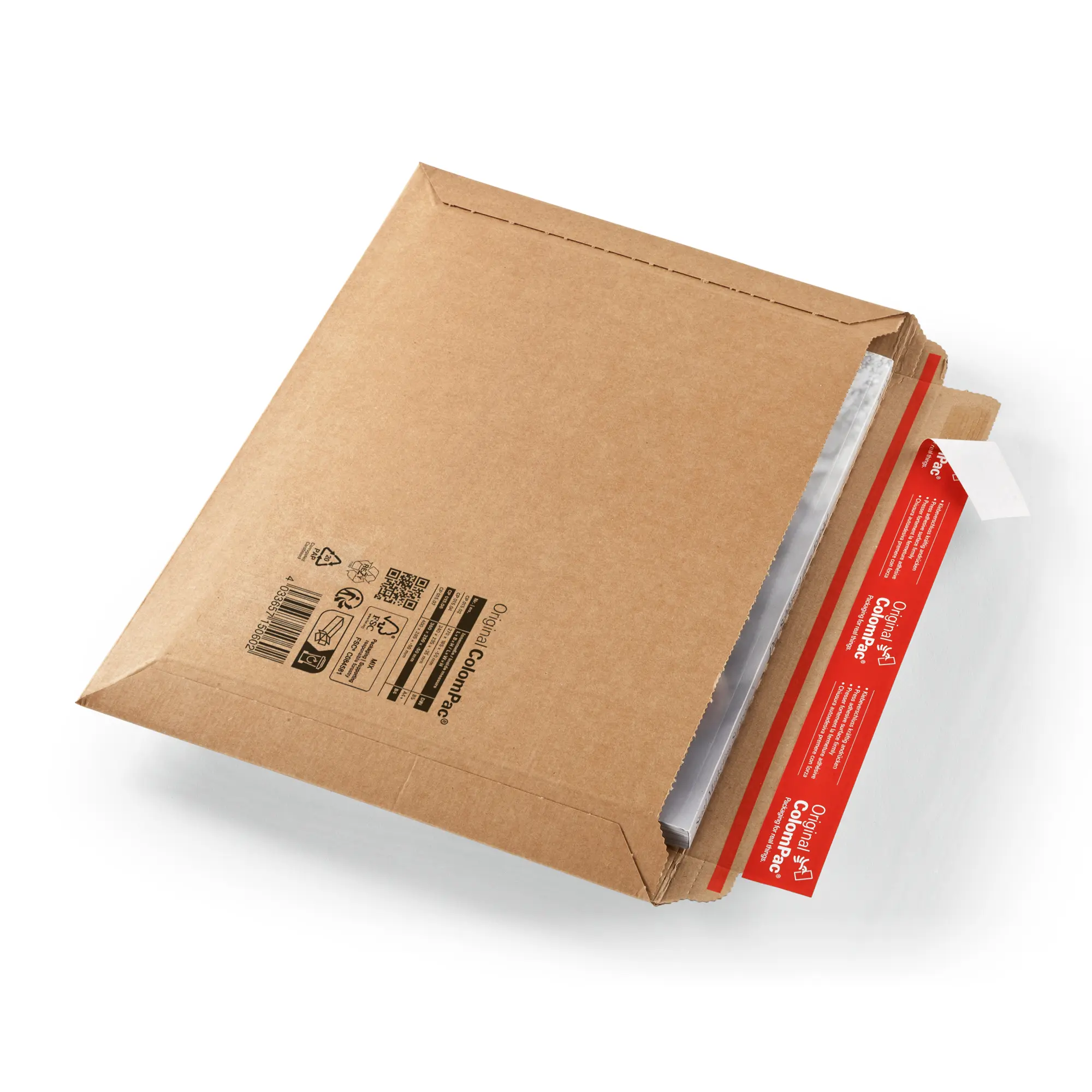 Versandtasche aus Wellpappe 360x250x-30 mm